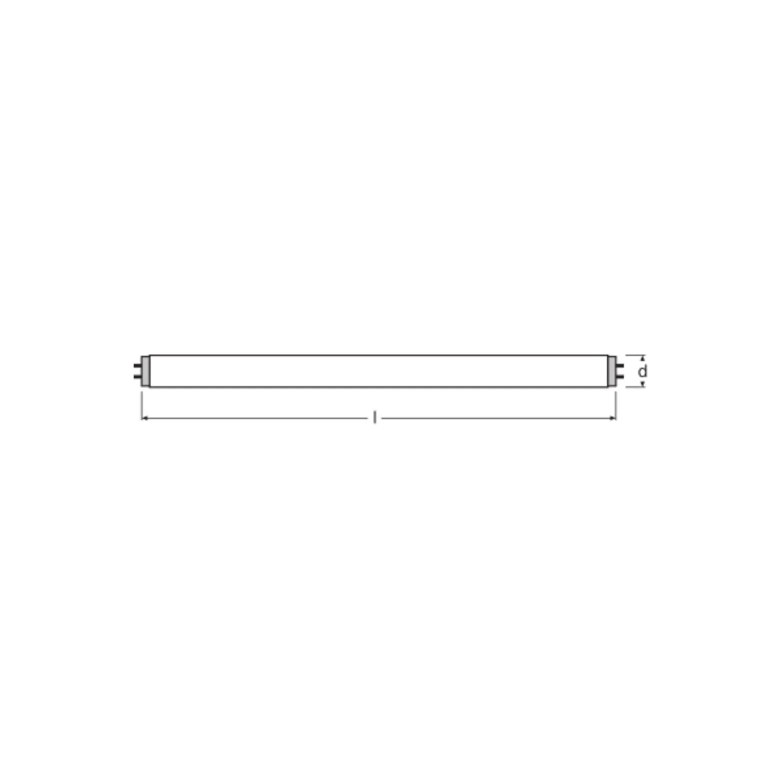 Osram T8 Lumilux 36W - 830 Varm Vit | 120cm