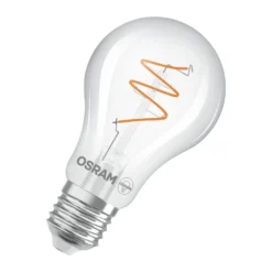 Osram Vintage 1906 LED Classic Slim E27 Päron Filament Klar 4.6W 470lm - 922 Extra Varm Vit | Bästa Färgåtergivning - Dimbar - Ersättare 40W