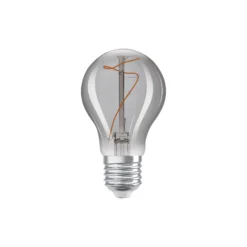 Osram Vintage 1906 LED E27 Pear Filament Smokey 3.4W 100lm - 818 Extra Warm White