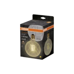 Osram Vintage 1906 LED E27 Pine Filament Guld 4.5W 470lm - 825 Extra Varm Vit | Ersättare 40W