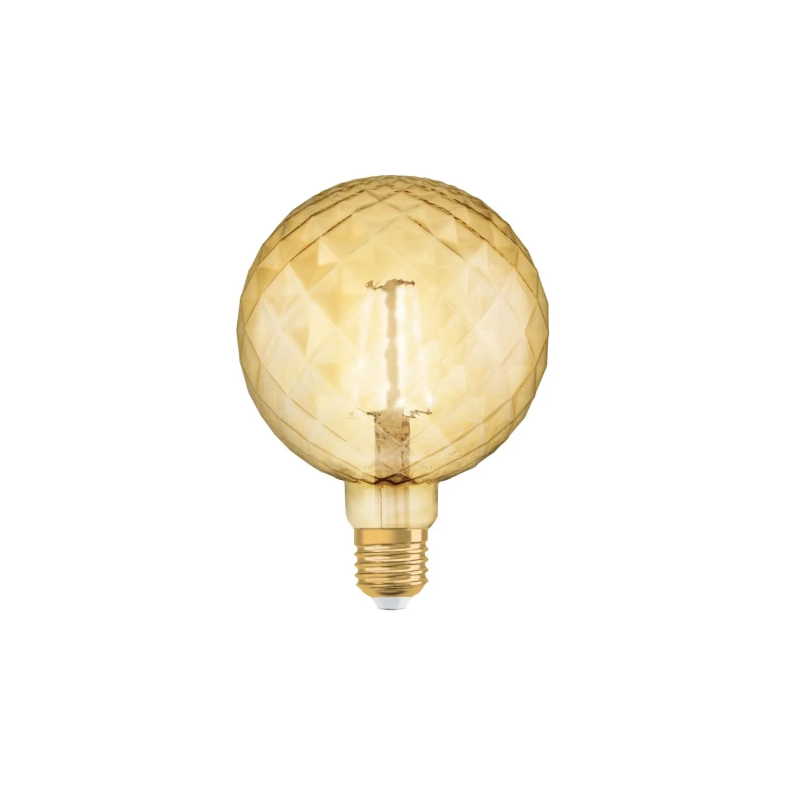 Osram Vintage 1906 LED E27 Pine Filament Guld 4.5W 470lm - 825 Extra Varm Vit | Ersättare 40W