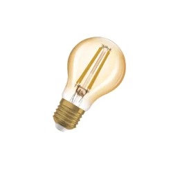 Osram Vintage 1906 LED E27 Päron Filament Guld 6.5W 725lm - 824 Extra Varm Vit | Ersättare 60W