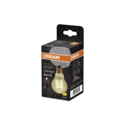 Osram Vintage 1906 LED E27 Päron Filament Guld 7.5W 865lm - 825 Extra Varm Vit | Ersättare 60W