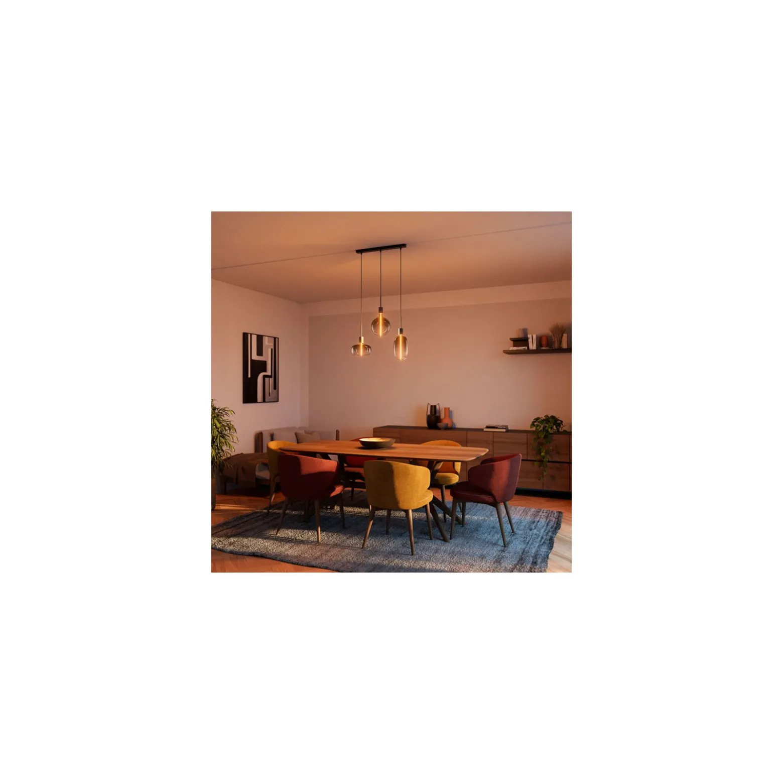 Osram Vintage 1906 LED E27 Special Filament Smoke 4.8W 100lm - 818 Extra Varm Vit | Dimbar - Ersättare 15W