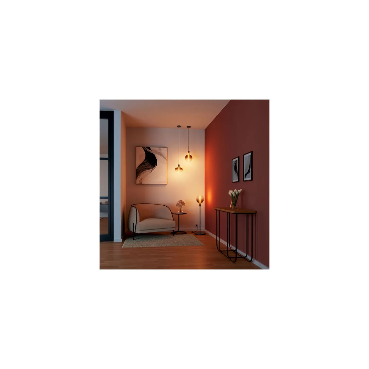 Osram Vintage 1906 LED E27 Special Filament Smoke 4W 60lm - 818 Extra Varm Vit | Dimbar - Ersättare 15W