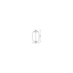 Osram Vintage 1906 LED E27 Special Filament Klar 4W 280lm - 827 Extra Varm Vit | Ersättare 25W