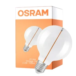 Osram Vintage 1906 LED E27 Special Filament Klar 2.2W Päron150lm - 827 Extra Varm Vit | Ersättare 15W