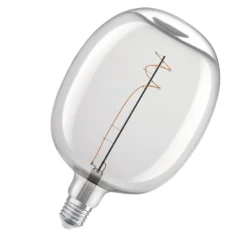 Osram Vintage 1906 LED E27 Special Filament Mirror Silver 4.8W 400lm - 827 Extra Warm White | Dimmable