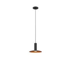 SLV Lalu Pendellampa Aluminium Svart 9.5W 680lm - 930 Varm Vit | Bästa Färgåtergivning - Touchdimmerbar