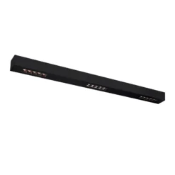 SLV Q-Line Wall/Taklampa Aluminium Svart 46W 2100lm - 930 Varm Vit | Bästa Färgåtergivning - UGR<11 - Dimbar