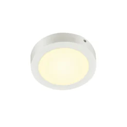 SLV Senser Wall/Taklampa Aluminium Vit 13W 830lm - 930 Varm Vit | Bästa Färgåtergivning - Dimbar