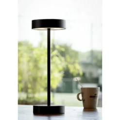 SLV Vinolina Bordslampa Aluminium Svart 2.2W 130lm - 827-830 CCT | IP54 - Touchdimmerbar