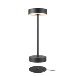 SLV Vinolina Bordslampa Aluminium Svart 2.2W 130lm - 827-830 CCT | IP54 - Touchdimmerbar