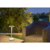 SLV Vinolina One Bordslampa Aluminium Vit 2.5W 125lm - 827 Extra Varm Vit | IP54 - Touchdimmerbar