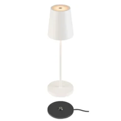 SLV Vinolina Two Bordslampa Aluminium Vit 2W 140lm - 822-827-830 CCT | IP65 - Touchdimmerbar