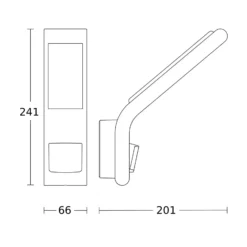 Steinel LED Strålkastare XLED Home Antracit 10.5W 550lm - 830 Varm Vit | IP44 - Rörelsesensor - Symmetrisk