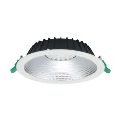 Sylvania LED Downlight Insaver Slim Aluminium Vit 2350lm 70D - 830 Varm Vit | Utskärning 225mm - IP44