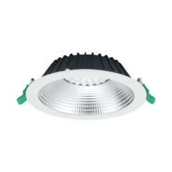 Sylvania LED Downlight Insaver Slim Aluminium Vit 2050lm 70D - 840 Kallvit | Utskärning 205mm - IP44