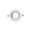 Sylvania LED Downlight Insaver Slim Aluminium Vit 1950lm 70D - 830 Varm Vit | Utskärning 205mm - IP44