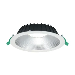Sylvania LED Downlight Insaver Slim Aluminium Vit 2500lm 70D - 840 Kallvit | Utskärning 225mm - IP44
