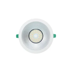 Sylvania LED Downlight Insaver Slim Aluminium Vit 2500lm 70D - 840 Kallvit | Utskärning 225mm - IP44