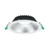 Sylvania LED Downlight Insaver Slim Aluminium Vit 2500lm 70D - 840 Kallvit | Utskärning 205mm - IP44 - UGR <19