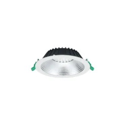 Sylvania LED Downlight Insaver Slim Aluminium Vit 2500lm 70D - 840 Kallvit | Utskärning 205mm - IP44 - UGR <19