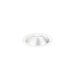 Sylvania LED Downlight Insaver Slim 175 Aluminium Vit 13W 1650lm 70D - 830 Varm Vit | Utskärning 175mm - IP44 - Dimbar