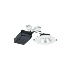 Sylvania LED Downlight Insaver Slim Aluminium Vit 13W 1200lm 70D - 840 Kallvit | Utskärning 175mm - IP44 - UGR <19 - Rörelsesensor