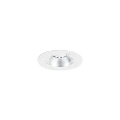 Sylvania LED Downlight Insaver Slim Aluminium Vit 13W 1150lm 70D - 830 Varm Vit | Utskärning 175mm - IP44 - UGR <19 - Rörelsesensor