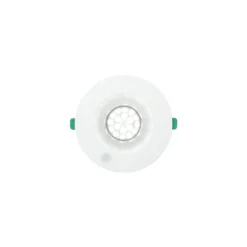 Sylvania LED Downlight Insaver Slim Aluminium Vit 13W 1150lm 70D - 830 Varm Vit | Utskärning 175mm - IP44 - UGR <19 - Rörelsesensor