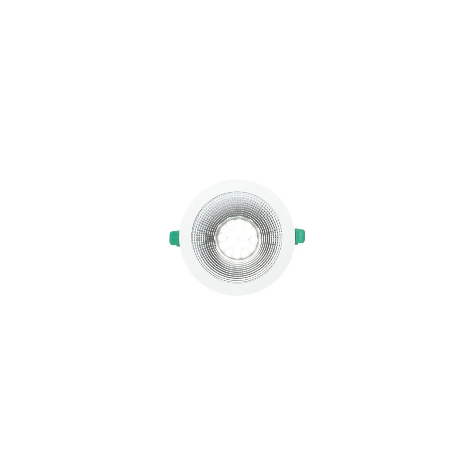 Sylvania LED Downlight Insaver Slim Aluminium Vit 13W 1650lm 70D - 830 Varm Vit | Utskärning 175mm - IP44 - UGR <19