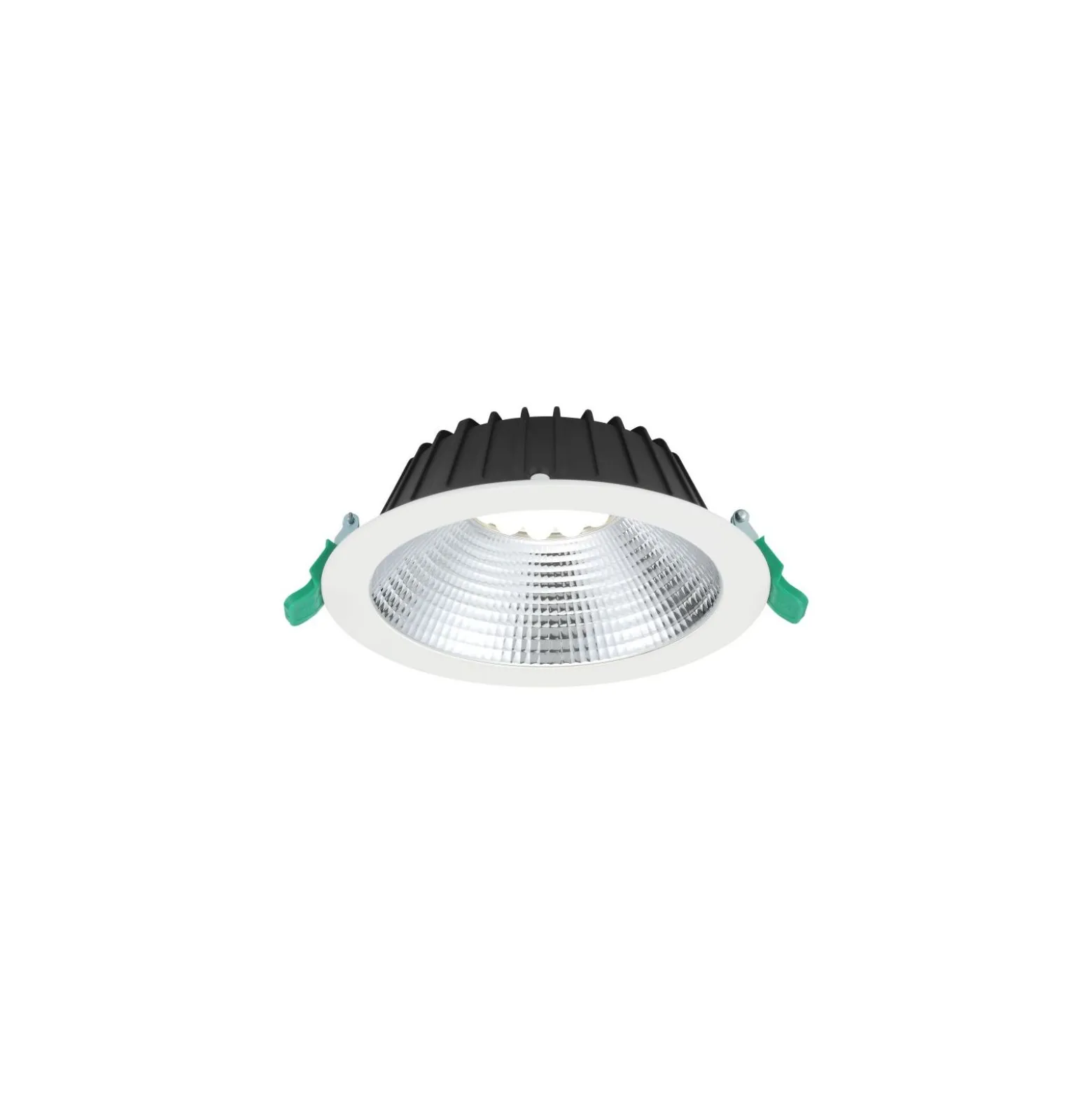 Sylvania LED Downlight Insaver Slim Aluminium Vit 13W 1650lm 70D - 830 Varm Vit | Utskärning 175mm - IP44 - UGR <19