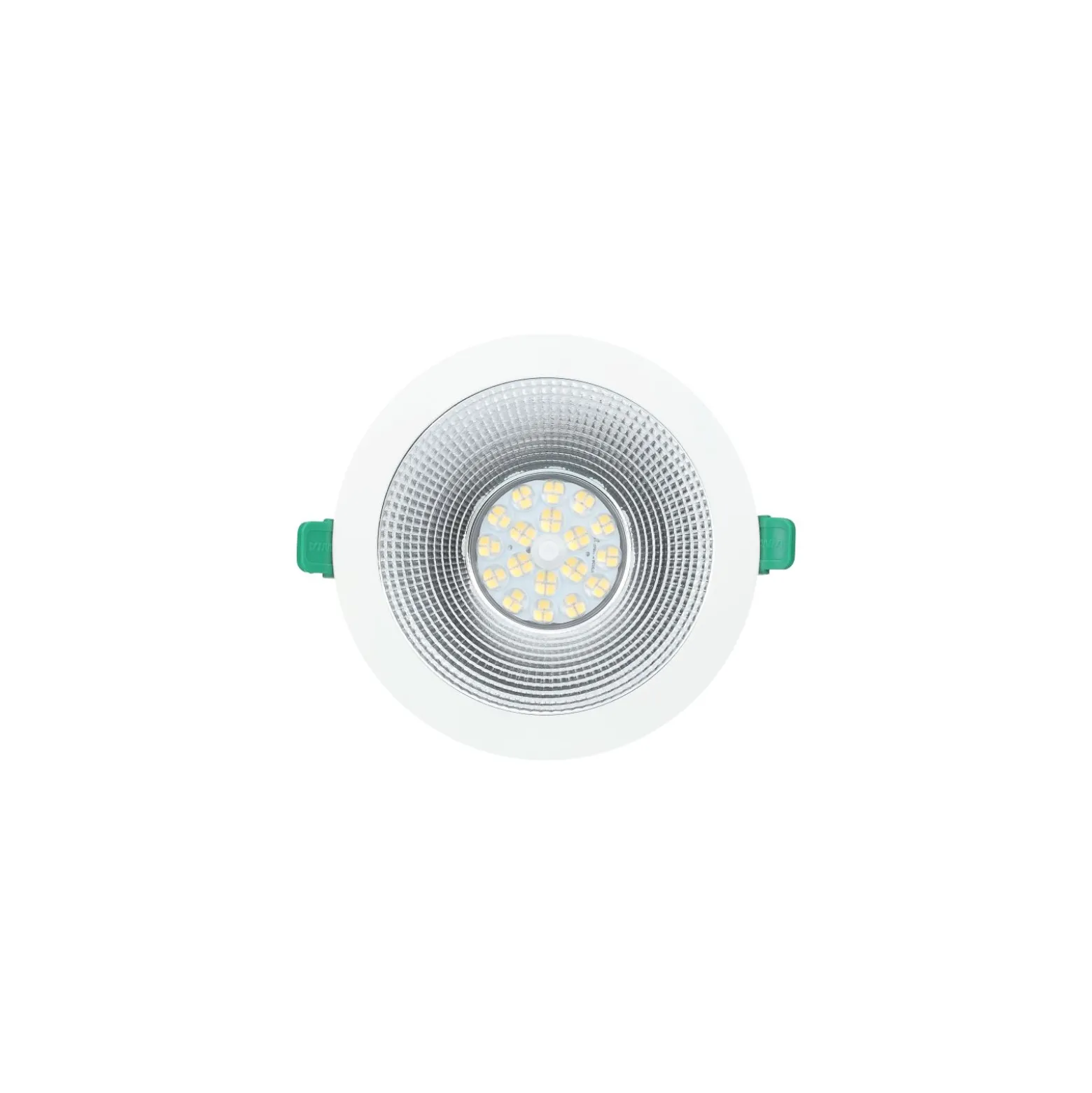 Sylvania LED Downlight Insaver Slim Aluminium Vit 13W 1700lm 70D - 840 Kallvit | Utskärning 175mm - IP44 - UGR <19