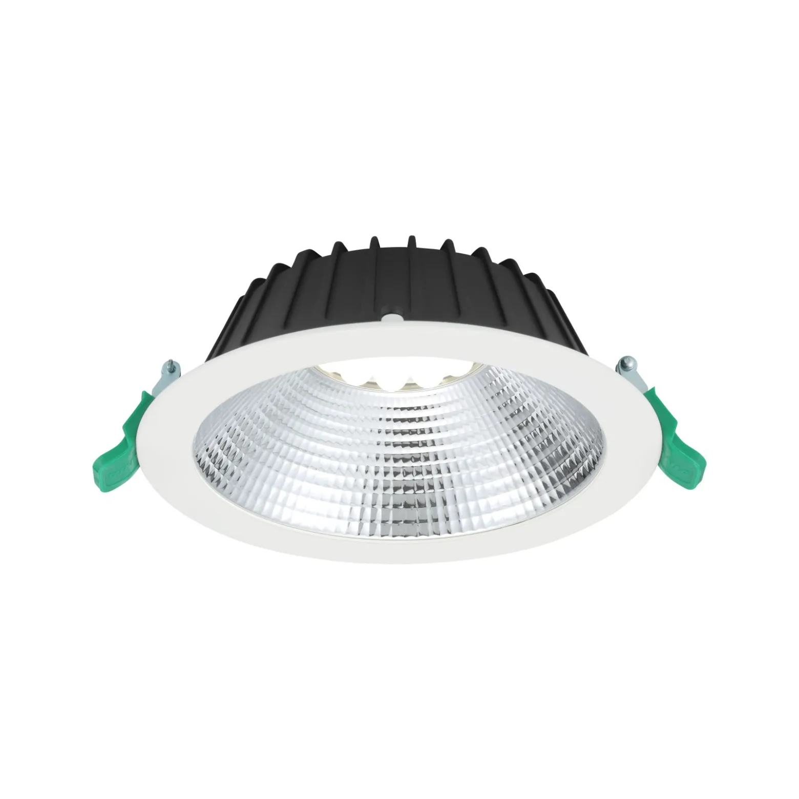 Sylvania LED Downlight Insaver Slim Aluminium Vit 13W 1700lm 70D - 840 Kallvit | Utskärning 175mm - IP44 - UGR <19