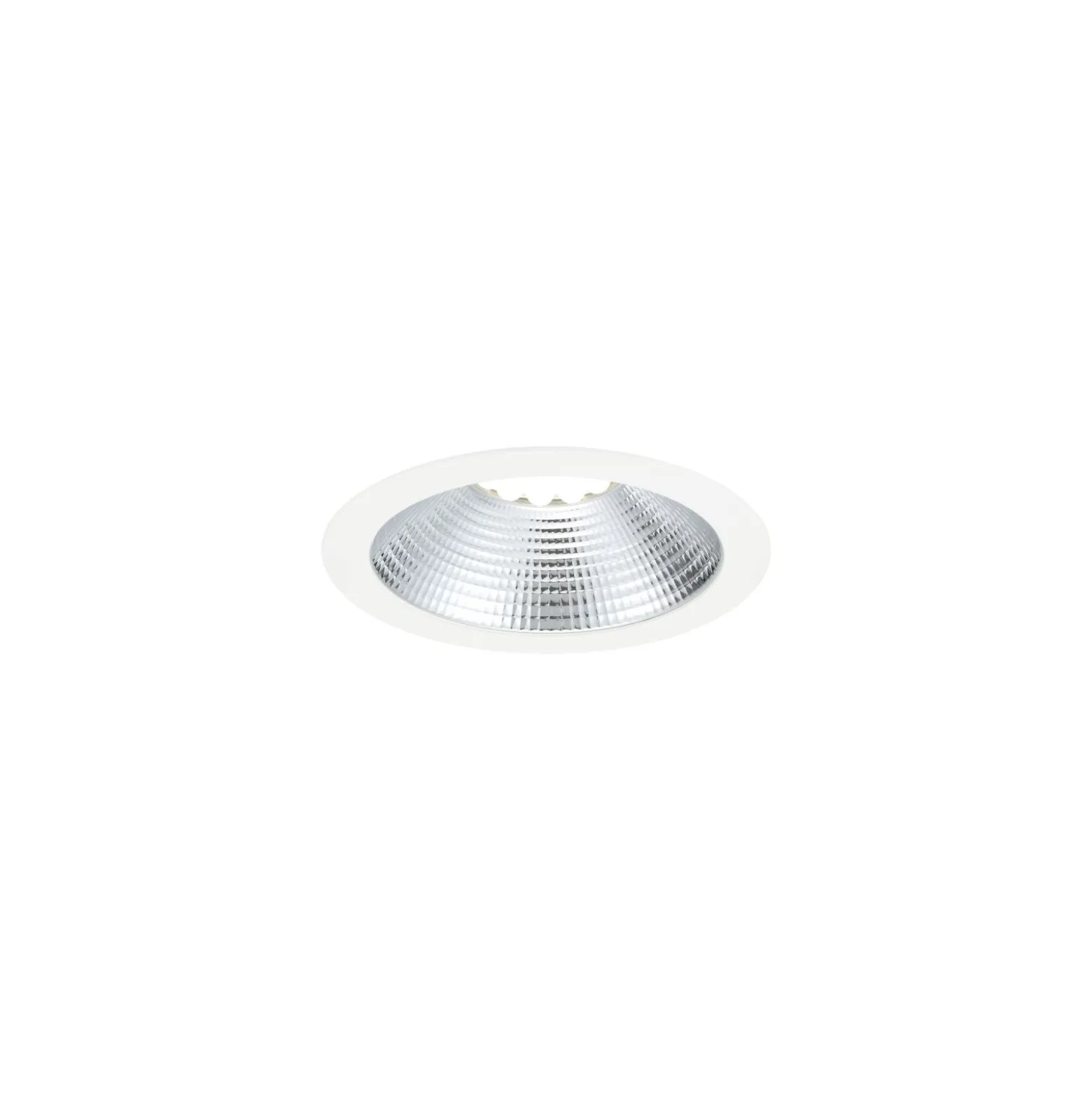 Sylvania LED Downlight Insaver Slim Aluminium Vit 13W 1700lm 70D - 840 Kallvit | Utskärning 175mm - IP44 - UGR <19
