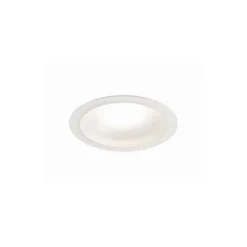 Sylvania LED Downlight Start 205 Aluminium Vit 20W 2100lm 74D - 830 Varm Vit | Utskärning 205mm - IP54 - Dimbar