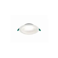 Sylvania LED Downlight Start 205 Aluminium Vit 20W 2100lm 74D - 830 Varm Vit | Utskärning 205mm - IP54 - Dimbar