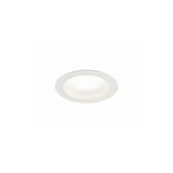 Sylvania LED Downlight Start IP44 150 Aluminium Vit 12W 1200lm 74D - 830 Varm Vit | Utskärning 150mm - IP54 - Dimbar