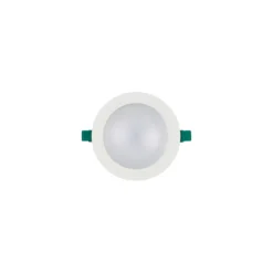 Sylvania LED Downlight Start IP44 150 Aluminium Vit 12W 1200lm 74D - 830 Varm Vit | Utskärning 150mm - IP54 - Dimbar