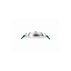 Sylvania LED Downlight Start IP44 150 Aluminium Vit 12W 1200lm 74D - 830 Varm Vit | Utskärning 150mm - IP54 - Dimbar