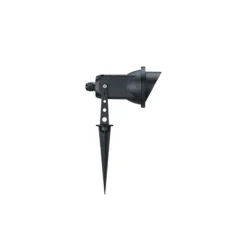 THORNeco LED Spot MARY GARDEN Glas Svart 8W 500lm - 830 Varm Vit | Utskärning 95mm - IP66