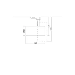THORNeco LED Spårbelysning LUCA Aluminium Svart 23W 2108lm 38D - 930 Varm Vit | Bästa färgåtergivning