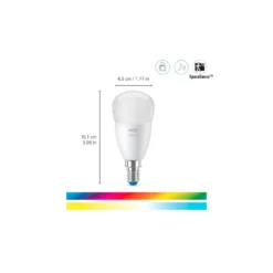 WiZ Smart LED E14 Globe Filament Matt 5W 470lm | Bästa Färgåtergivning - Dimbar - Ersättare 40W